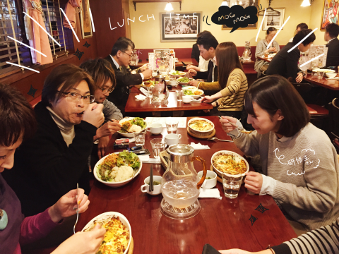 インターンランチ